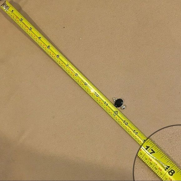 TAXCO Black Onyx Sterling Silver 925 Necklace - Picture 8 of 11